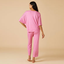 Load image into Gallery viewer, Dream Jersey Relaxed V-neck with Capri Lounge Set for Women | Softies