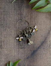 Load image into Gallery viewer, Bee and Bloom Stitch Markers | NNK Press