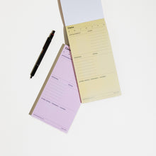 Load image into Gallery viewer, Daily Task Notepad Planner Pink &amp; Yellow | Case Study