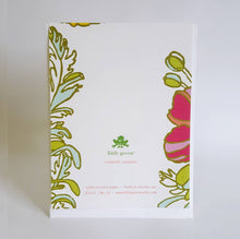 Load image into Gallery viewer, Little Green - Icelandic Poppies Floral Blank Note Card / Fine Art Card