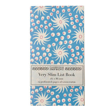 Load image into Gallery viewer, Cambridge Imprint | Very Slim List Book Milky Way Blue and Pink