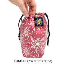 Load image into Gallery viewer, Splash Fabric | Small Cinch Bags