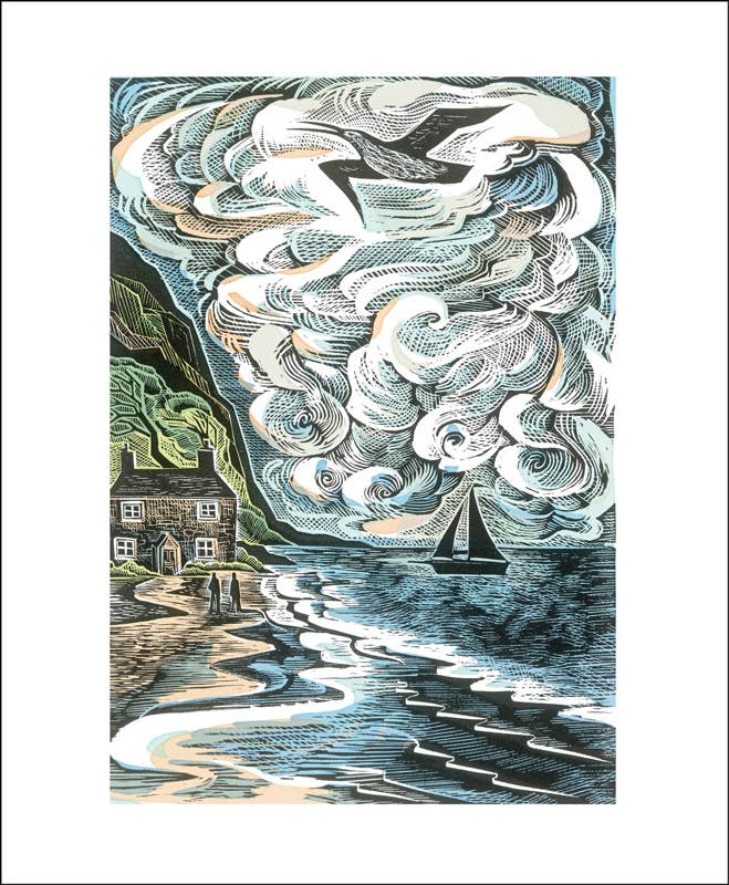 Art Angels | The Wild Silence Card by Angela Harding