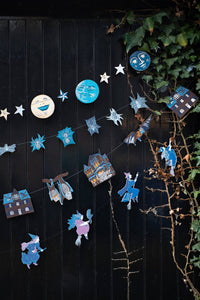 Wicked Witches Sewn Garland | East End Press