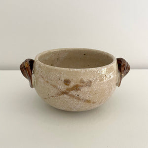 fort & field | Neutral handmade pottery Japanese soup bowls with handles