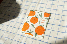 Load image into Gallery viewer, Thank You Oranges | Homework Letterpress Studio