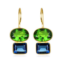 Load image into Gallery viewer, Double Valencia-Lime &amp; Sapphire | Amelia Rose Jewelry