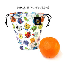 Load image into Gallery viewer, Splash Fabric | Small Cinch Bags