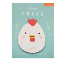 Load image into Gallery viewer, Funny Faces Sticky Notes | Girl of All Work