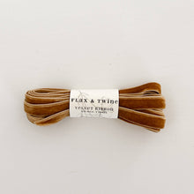 Load image into Gallery viewer, Velvet Ribbon 3/8” (3yds) | Flax &amp; Twine