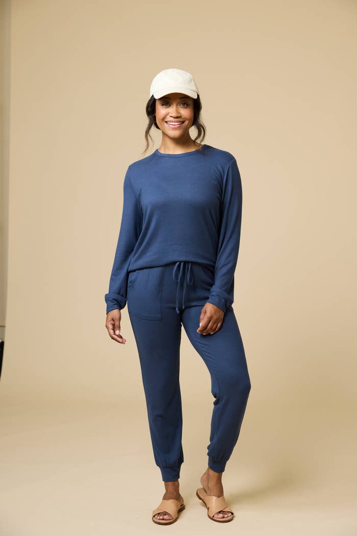 Women's Cloud Soft Dream Crew Neck Lounge Set | Softies