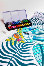 Load image into Gallery viewer, Watercolor Paint Set with Water Brush | OMY