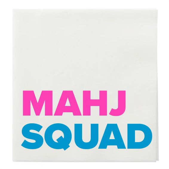 Mahji Mamas | “MAHJ SQUAD” COCKTAIL NAPKINS