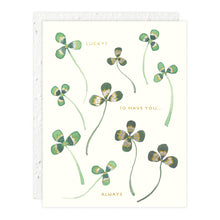 Load image into Gallery viewer, Lucky Me Love + Friendship Card | Seedlings