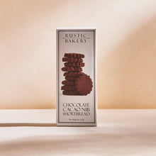 Load image into Gallery viewer, Chocolate Cacao Nib Shortbread Cookies | Rustic Bakery