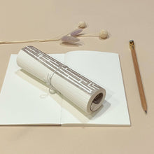Load image into Gallery viewer, Roll-Up Jotter Hewn | Goods for the Study