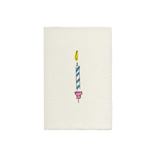 Load image into Gallery viewer, Birthday Candles Hand Painted Card | Scribble &amp; Daub