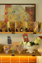 Load image into Gallery viewer, Bloomsbury Floral Vases Concertina Garland | East End Press