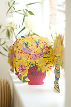 Load image into Gallery viewer, Bloomsbury Floral Vases Concertina Garland | East End Press