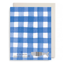 Load image into Gallery viewer, Blue Gingham Thank You Notecard Boxed Set | E. Frances Paper
