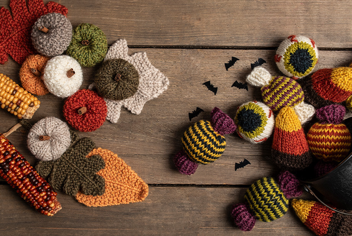 Autumn Ornaments & Minis Knitting Workshop