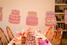Load image into Gallery viewer, Celebration Cakes Sewn Garland | East End Press
