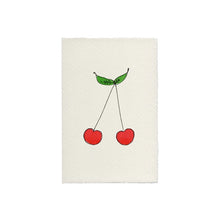 Load image into Gallery viewer, Cherries Hand Painted Greeting Card | Scribble &amp; Daub
