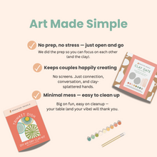 Load image into Gallery viewer, Deluxe Clay Date Activity Kit- Clay Kit for Two | Breathe People