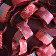 Load image into Gallery viewer, Colorful Christmas Paper Chain Kit | East End Press