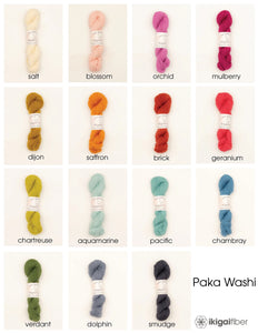 Paka Washi Yarn | Ikigai Fiber