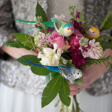 Load image into Gallery viewer, Assorted Feather Bird Clip on Decorations | Petra Boase
