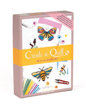 Load image into Gallery viewer, Create-a-Quill DIY Quilling Kit | Quilling Card
