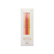 Load image into Gallery viewer, Twisty Slim Metal Pen Set of 4 | Designworks Ink