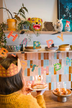 Load image into Gallery viewer, Bright Happy Birthday Sewn Garland | East End Press Ltd.