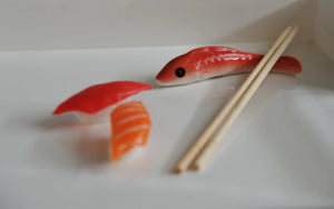Ceramic Fish Knife Rest/Chopstick Rest | albert L. (punkt)