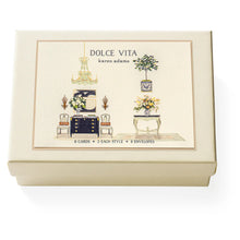 Load image into Gallery viewer, Dolce Vita Note Card Box | Karen Adams Designs