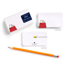 Load image into Gallery viewer, E. Frances x Peanuts® Snoopy Dog House Little Notes | E. Frances Paper