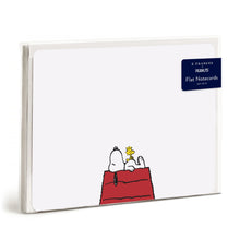 Load image into Gallery viewer, E. Frances x Peanuts® Snoopy Dog House Flat Notes | E. Frances Paper
