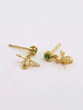 Load image into Gallery viewer, Earth Day Bee Earrings | Alex Monroe
