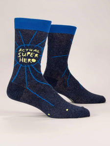 Men's Crew Socks | Blue Q