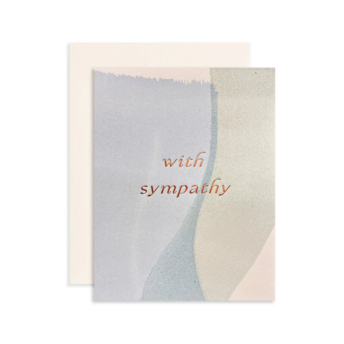 Sympathy Blues Greeting Card | Moglea
