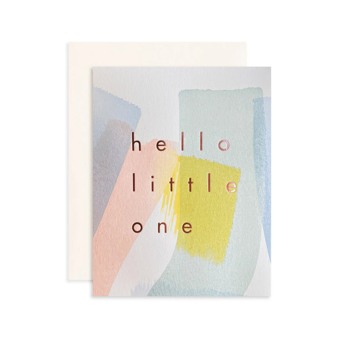Hello Little One Greeting Card | Moglea