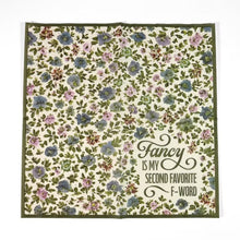 Load image into Gallery viewer, Fancy Is My Second Favorite F-Word - Funny Retro Cocktail Napkins | Bad Betty Greeting Co.