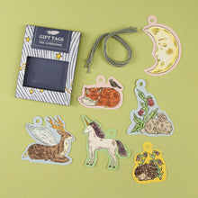 Load image into Gallery viewer, Sleeping Woodland Gift Tags by Fee Greening | Art Angels