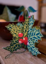 Load image into Gallery viewer, Festive Foliage Paper Ornaments | East End Press