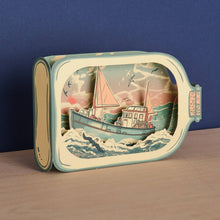 Load image into Gallery viewer, Art Angels | Fishing Boat In A Bottle