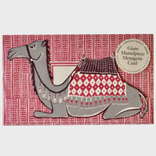 Load image into Gallery viewer, Giant Mantelpiece Menagerie Card: The Camel | Cambridge Imprint