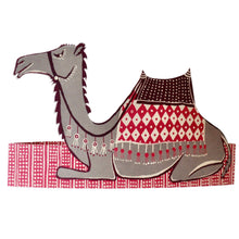 Load image into Gallery viewer, Giant Mantelpiece Menagerie Card: The Camel | Cambridge Imprint