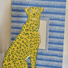 Load image into Gallery viewer, Giant Mantelpiece Menagerie Card: The Cheetah | Cambridge Imprint
