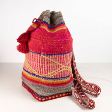 Load image into Gallery viewer, Handwoven Sling Bag Backpack | The Winding Road